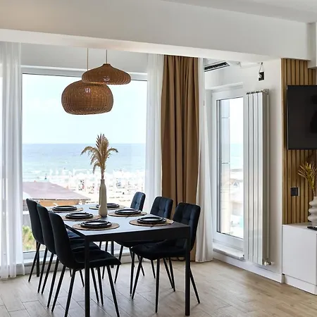 Absolute Sea View - Infinity Pool&Spa&Ev Friendly Mamaia Esterno foto