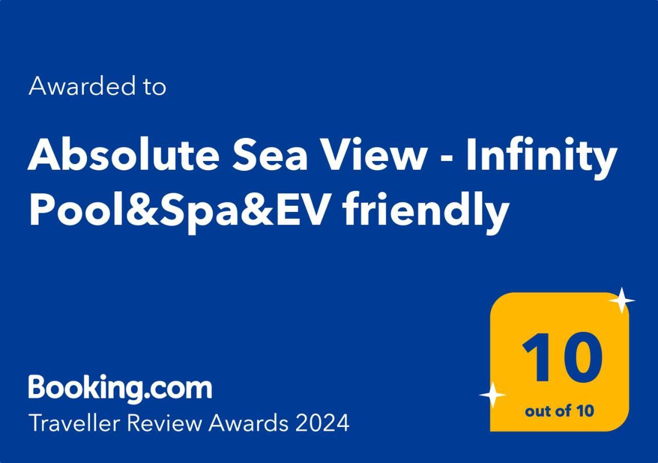 Absolute Sea View - Infinity Pool&spa&ev Friendly * Mamaia